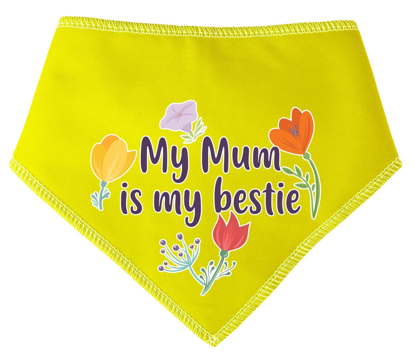 My Mum Is My Bestie  Mother's Day Dog Bandana