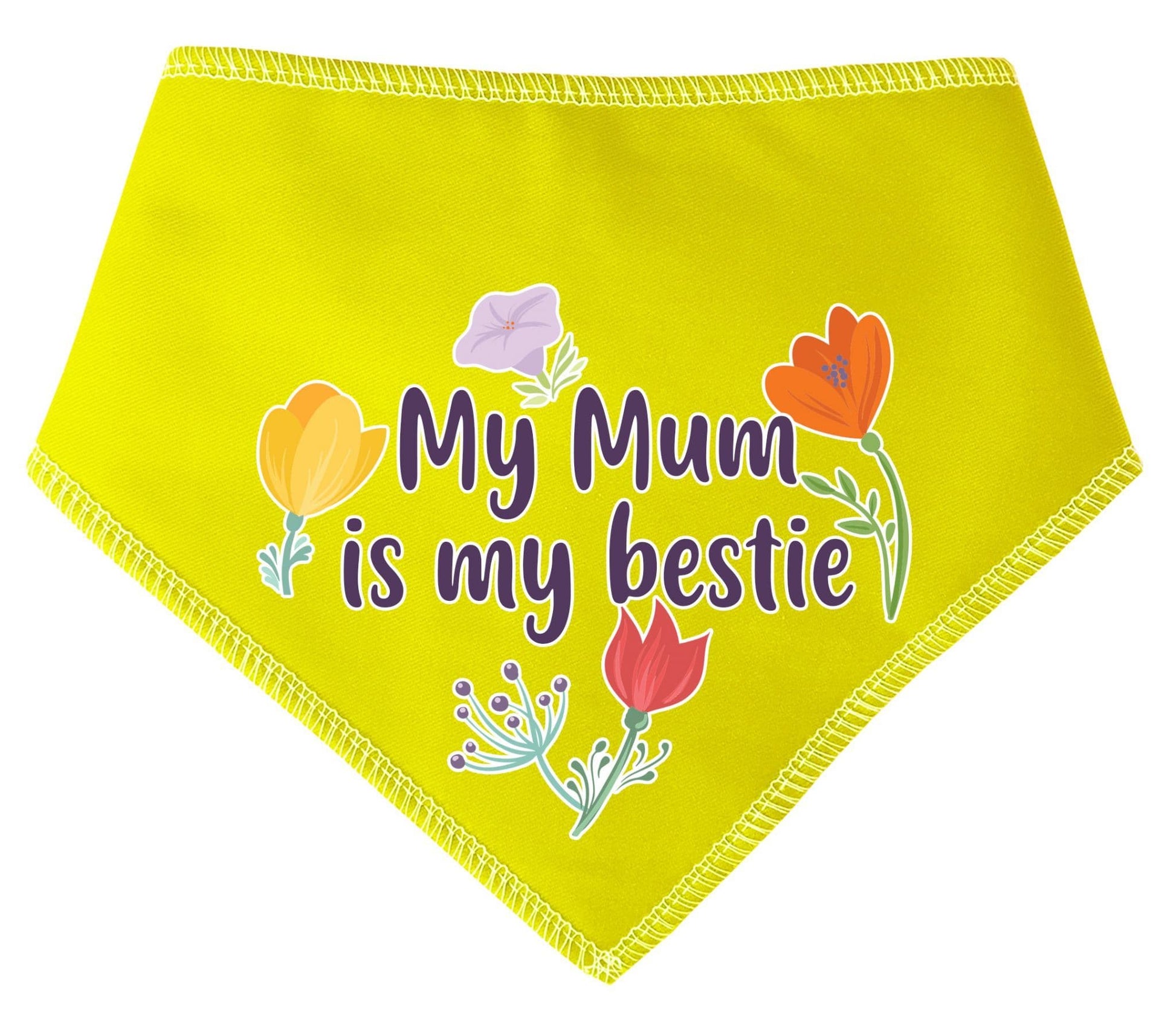 My Mum Is My Bestie  Mother's Day Dog Bandana