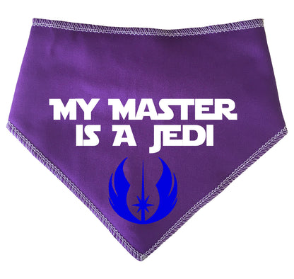 My Master Is A Jedi Dog Bandana