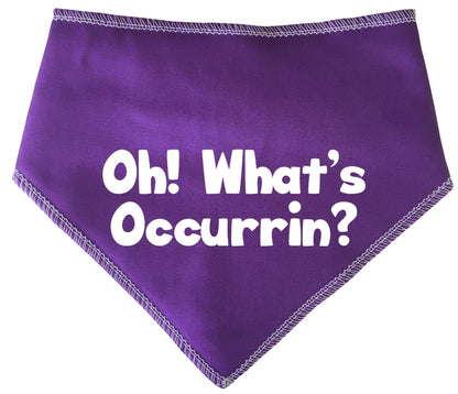 Oh! Whats Occurrin? - Gavin & Stacey Dog Bandana
