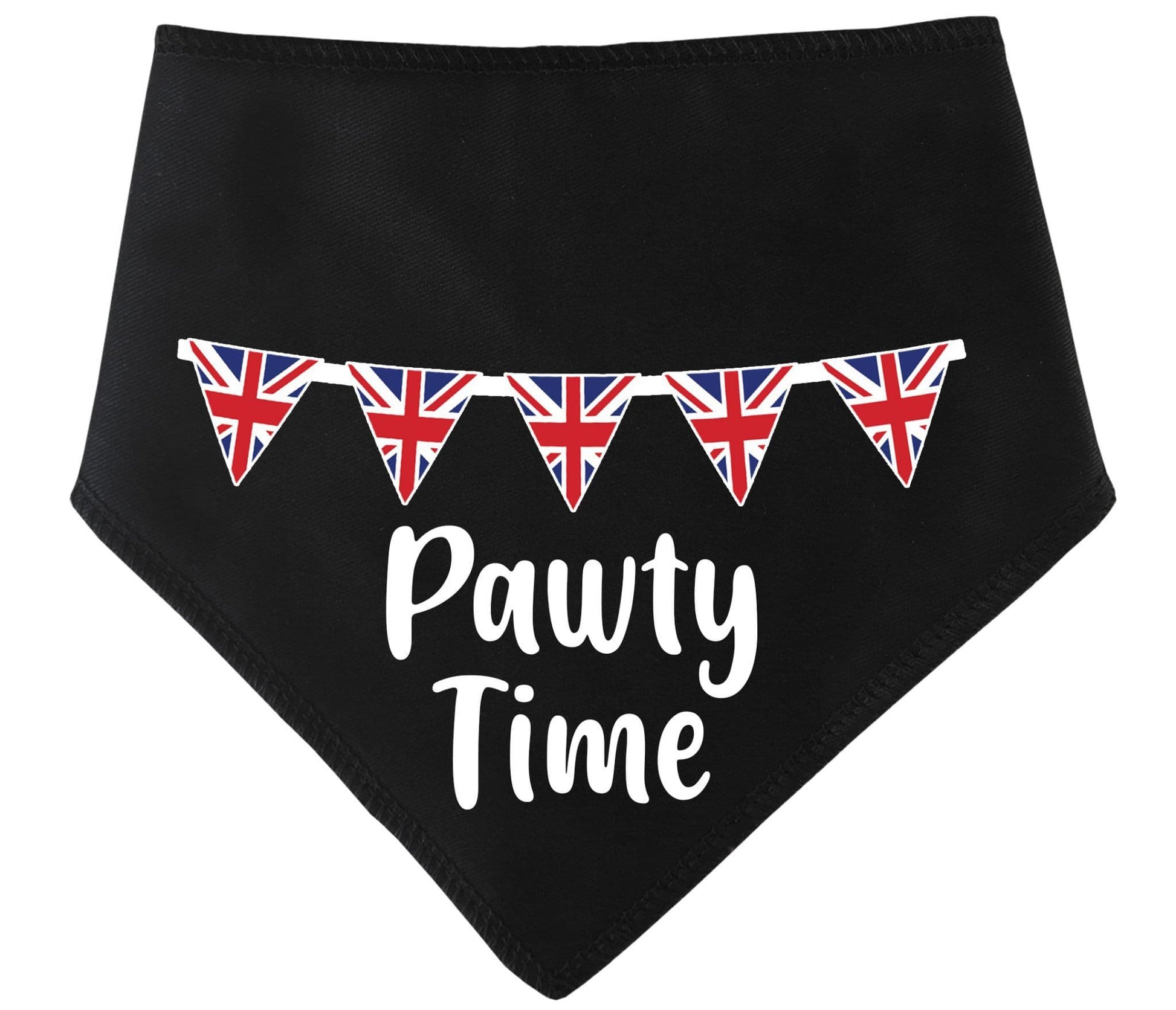 Pawty Time Bunting  70th  Jubilee  Dog Bandana