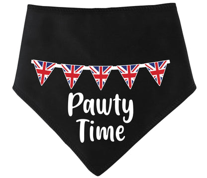 Pawty Time Bunting  70th  Jubilee  Dog Bandana