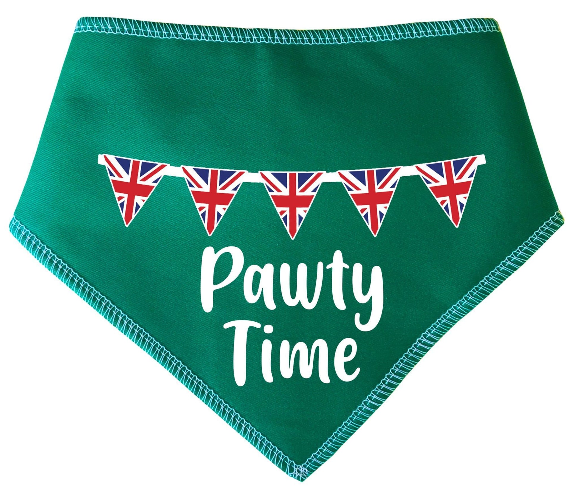 Pawty Time Bunting  70th  Jubilee  Dog Bandana