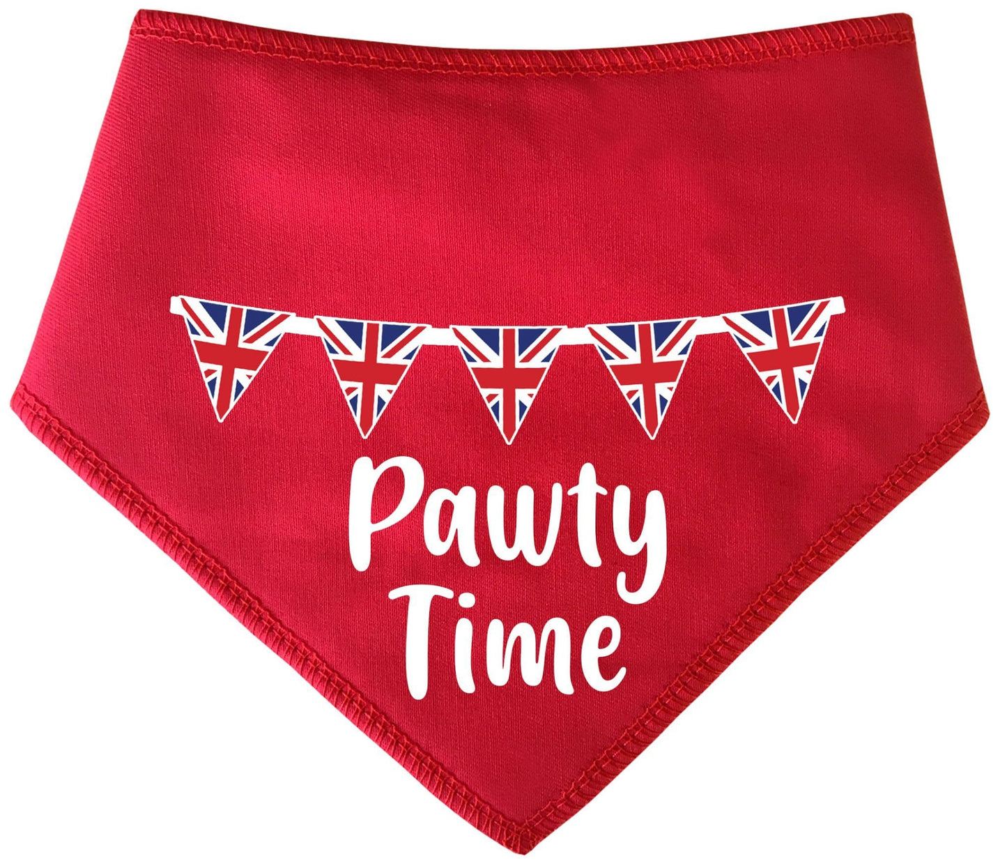 Pawty Time Bunting  70th  Jubilee  Dog Bandana