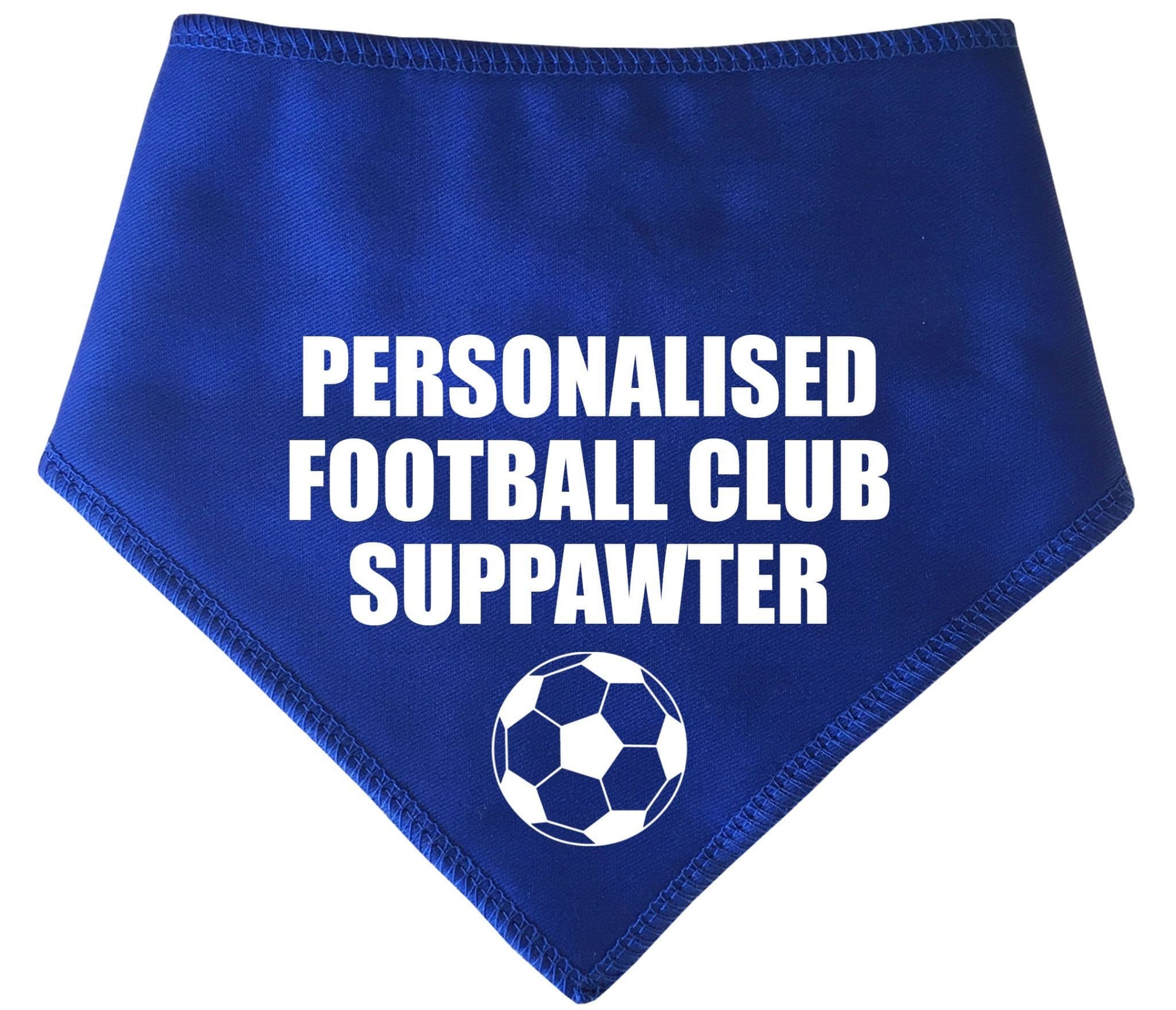 Personalised Football Club Suppawter - With Any Club Name - Dog Bandana