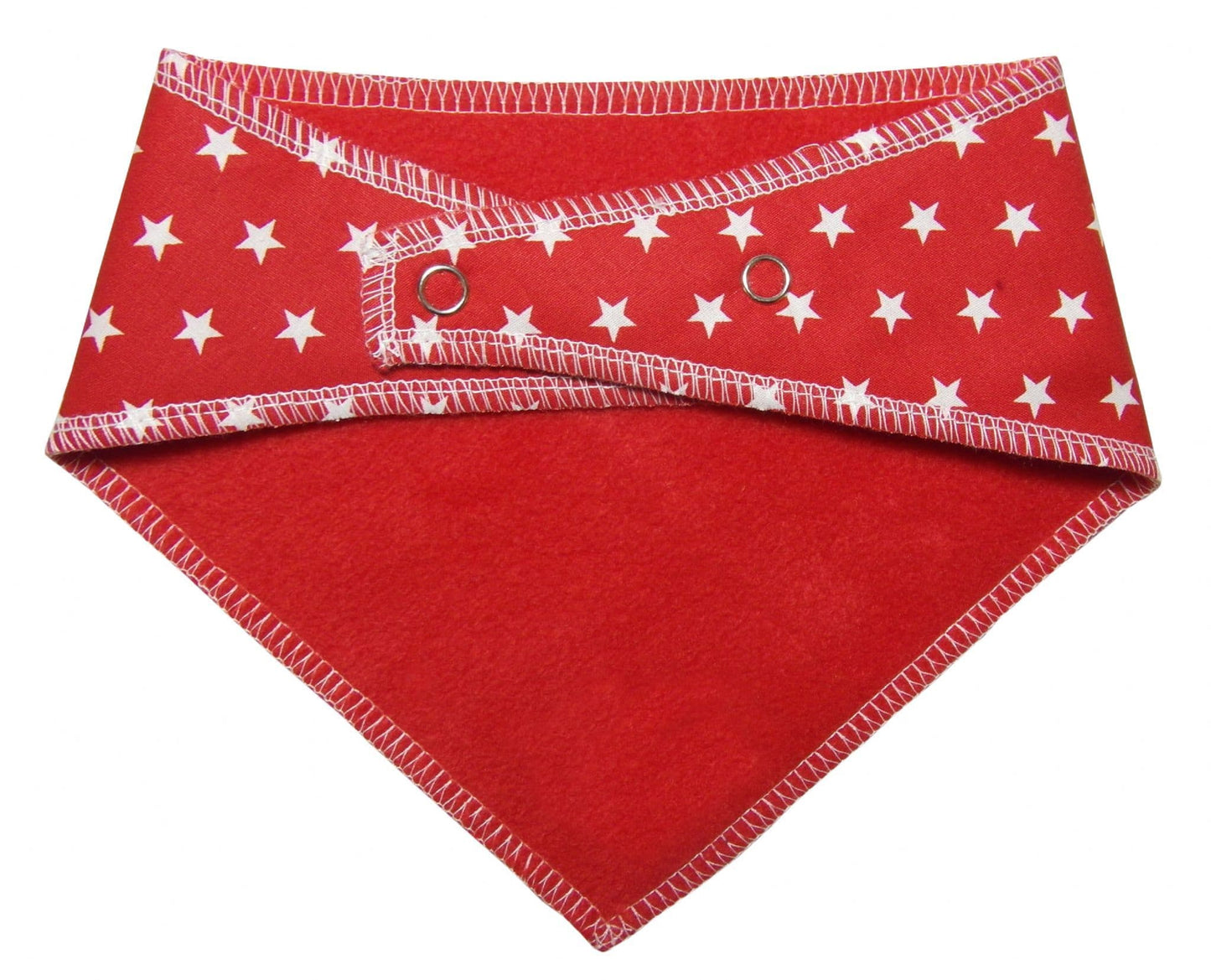 Personalised Red Small Star Dog Bandana