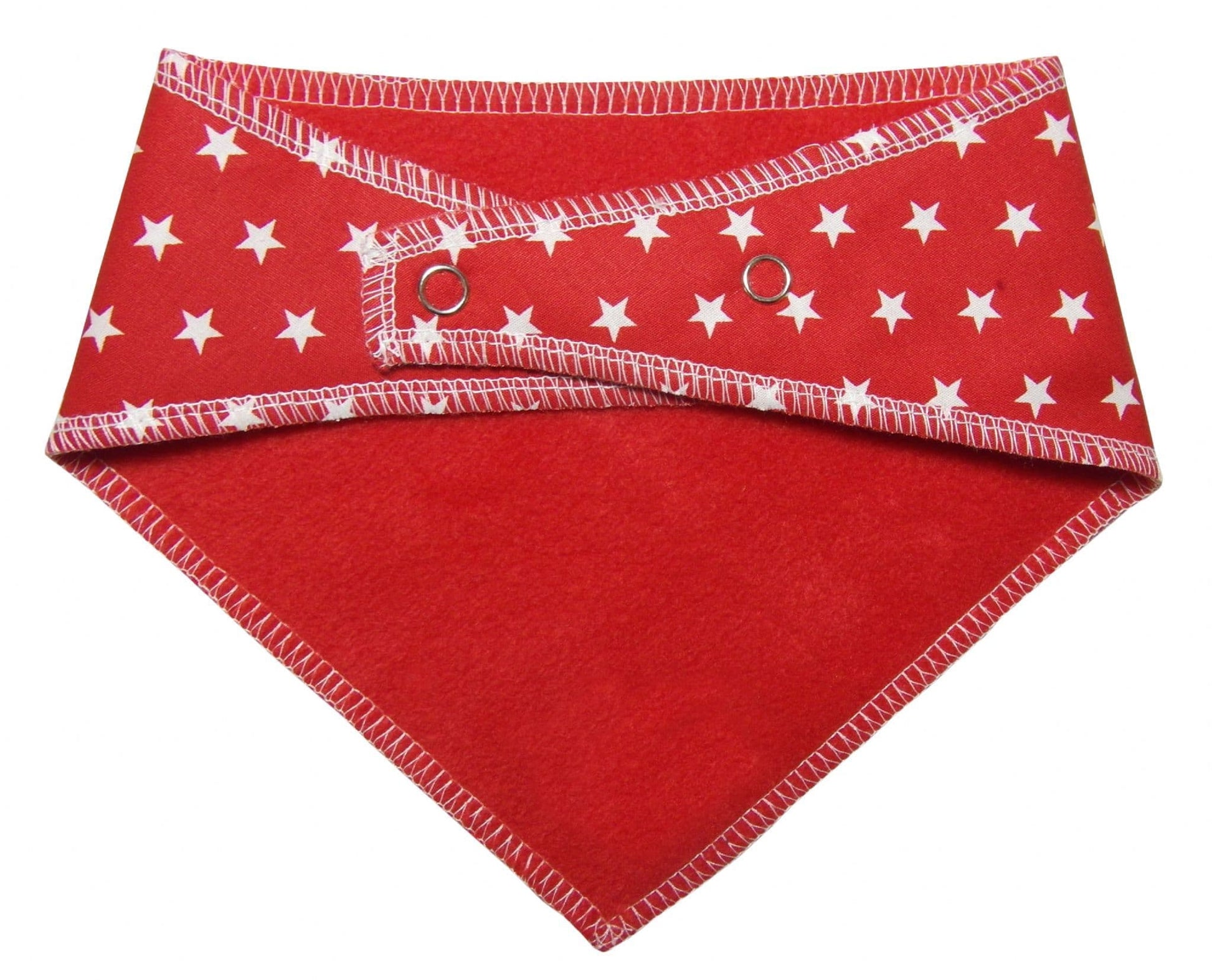 Personalised Red Small Star Dog Bandana