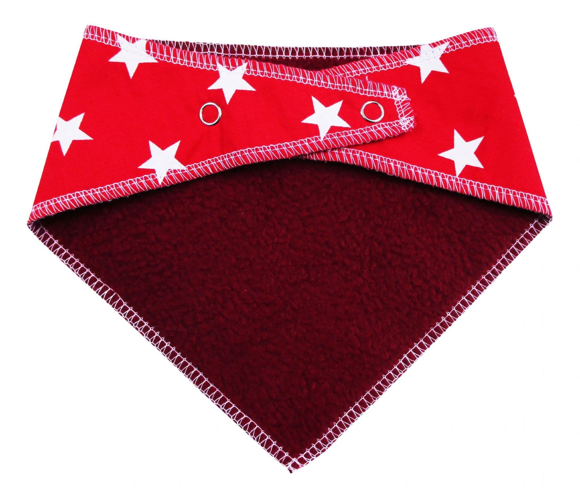Personalised Red Super Star Dog  Bandana
