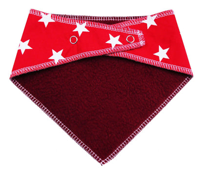Personalised Red Super Star Dog  Bandana