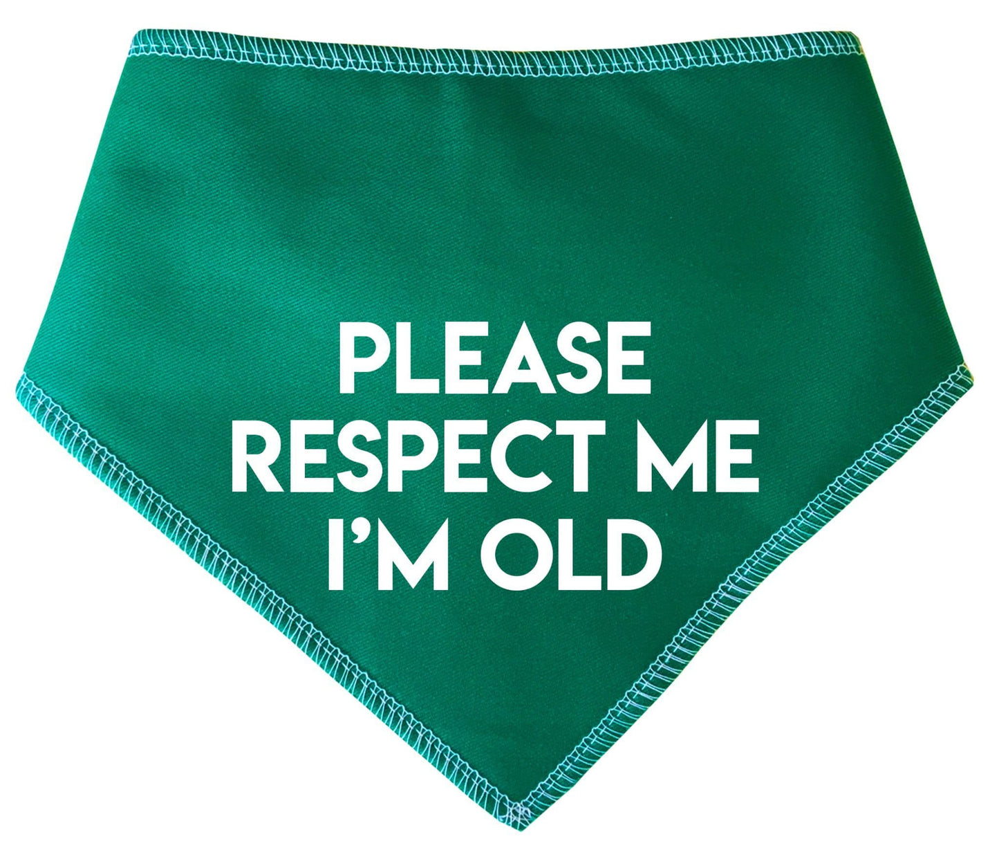 'Please Respect Me I'm Old' Alert Dog Bandana