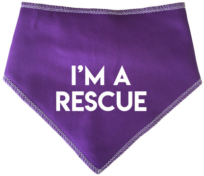 I'm A Rescue Dog Bandana