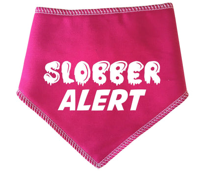 'Slobber Alert' Dog Bandana