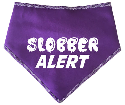 Slobber Alert Dog Bandana