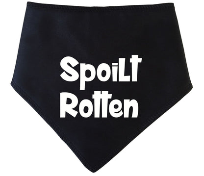 'Spoilt Rotten' Dog Bandana