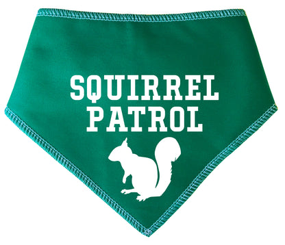 Squirrel Patrol Dog Bandana