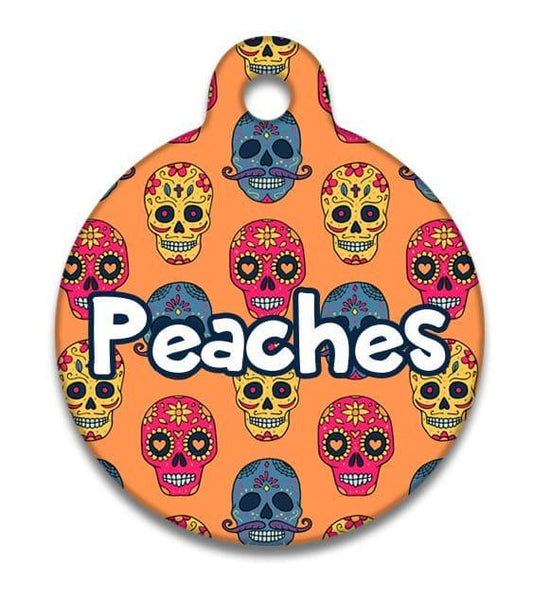 Sugar Skulls - Pet (Dog & Cat) ID Tag
